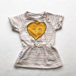 Zara stripe California Love dress/tunic EUC 12-18 months